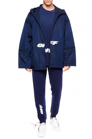 Hooded rain jacket, zdjęcie 2 Hooded rain jacket od Off White